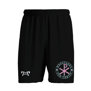 DC Elite Wrestlers for Christ Pink Athletic Mesh Short
