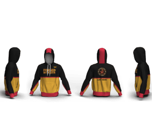 DC Elite Wrestlers for Christ Custom Unisex Sublimated Hoodie