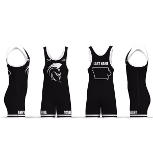 Empire Wrestling Black Men's Singlet
