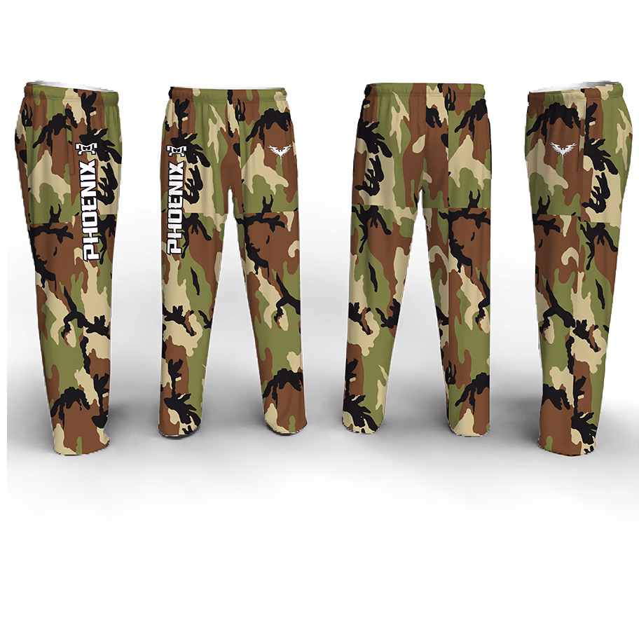 Phoenix Wrestling Club Camo Poly Fleece Pajama Pants 2026