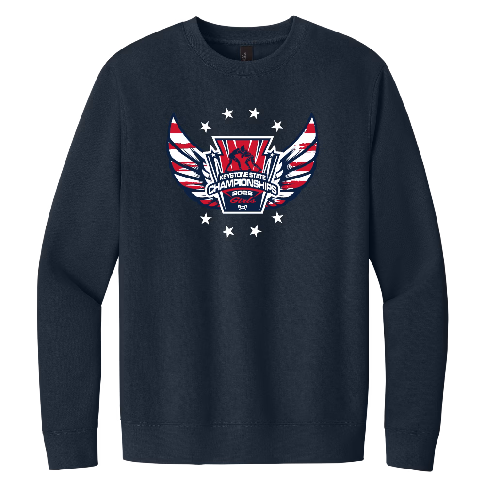 American Wings Girls 2026 Keystone State Heat Press Decal Crewneck