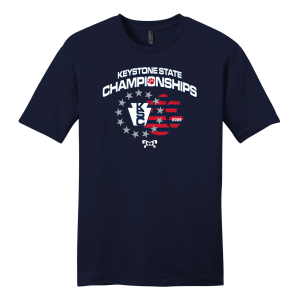 Stars & Stripes 2026 Keystone State Heat Press Decal Short Sleeve T-Shirt