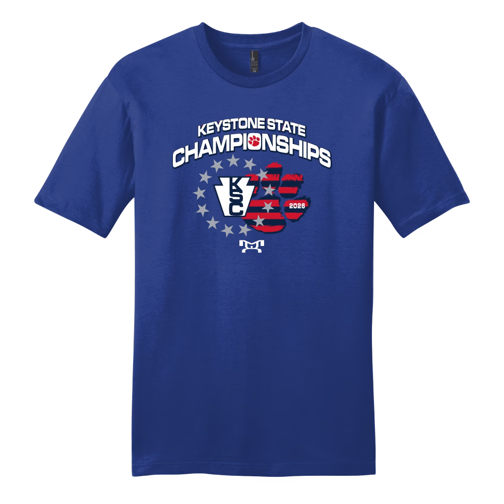 Stars & Stripes 2026 Keystone State Heat Press Decal Short Sleeve T-Shirt - Image 3
