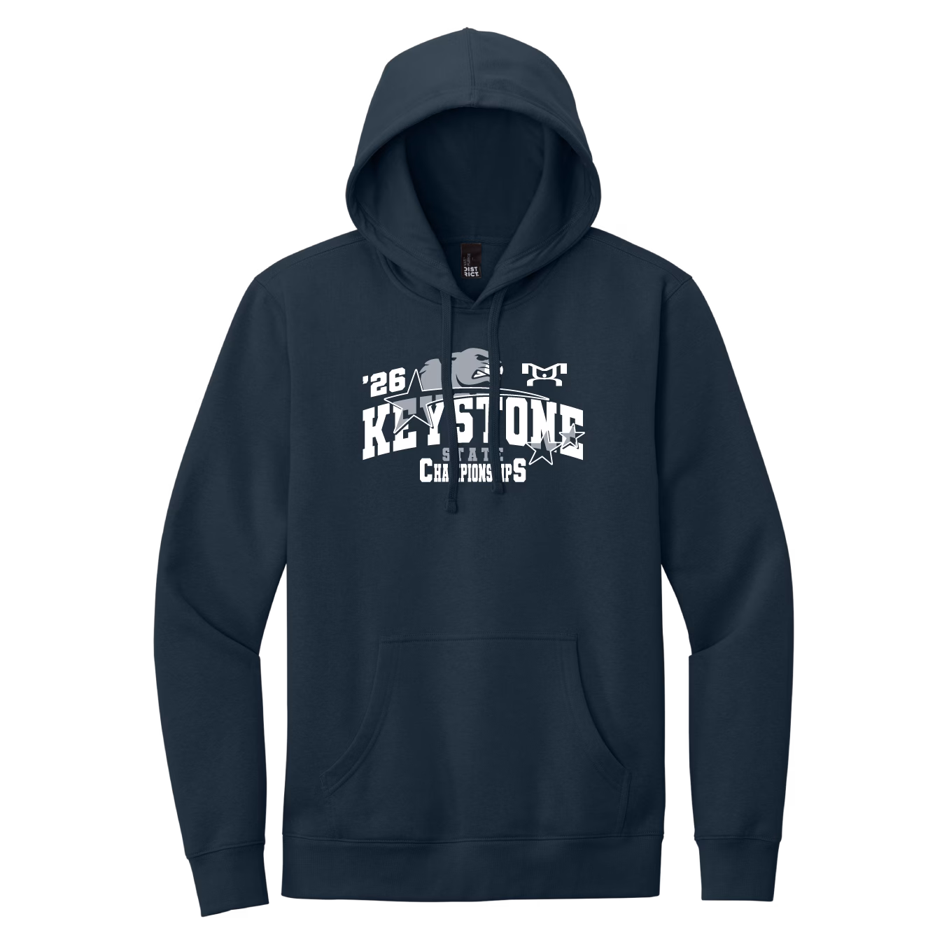 Silver Nittany 2026 Keystone State Heat Press Decal Hoodie