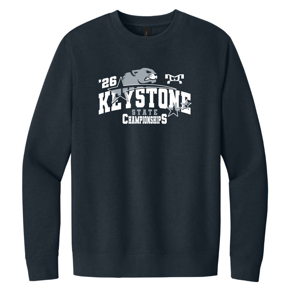 Silver Nittany 2026 Keystone State Heat Press Decal Crewneck