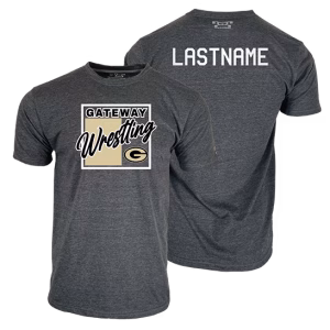 Gateway Jr Wrestling Custom Heat Press Short Sleeve T-Shirt