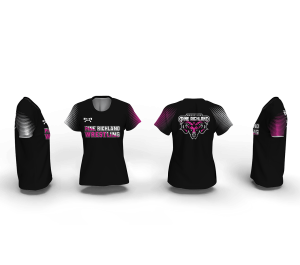 Pine Richland Women's Black & Pink Loose Short Sleeve Dri-Fit 2025