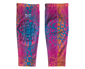 Rainbow Leopard Performance Padded Knee Sleeve