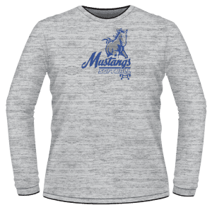 Chancellor Middle School SOFTBALL  Custom Sublimated Decal Long Sleeve
