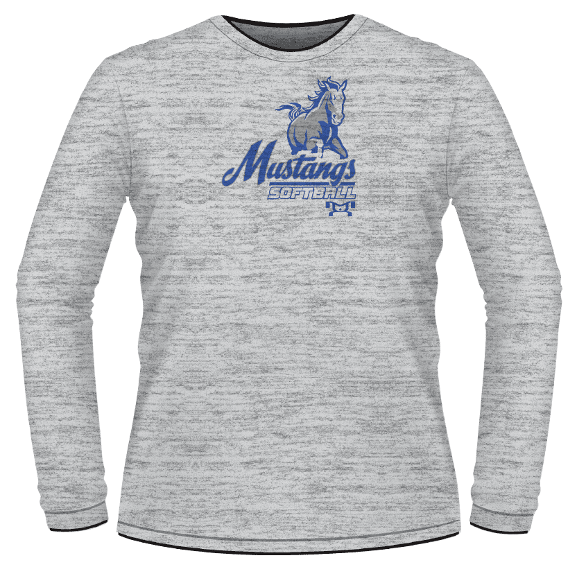 Chancellor Middle School SOFTBALL Custom Sublimated Decal Long Sleeve