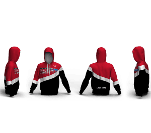 Team Fearless Elite Sublimated Hoodie