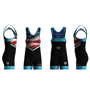 Team Fearless blue Men's Singlet