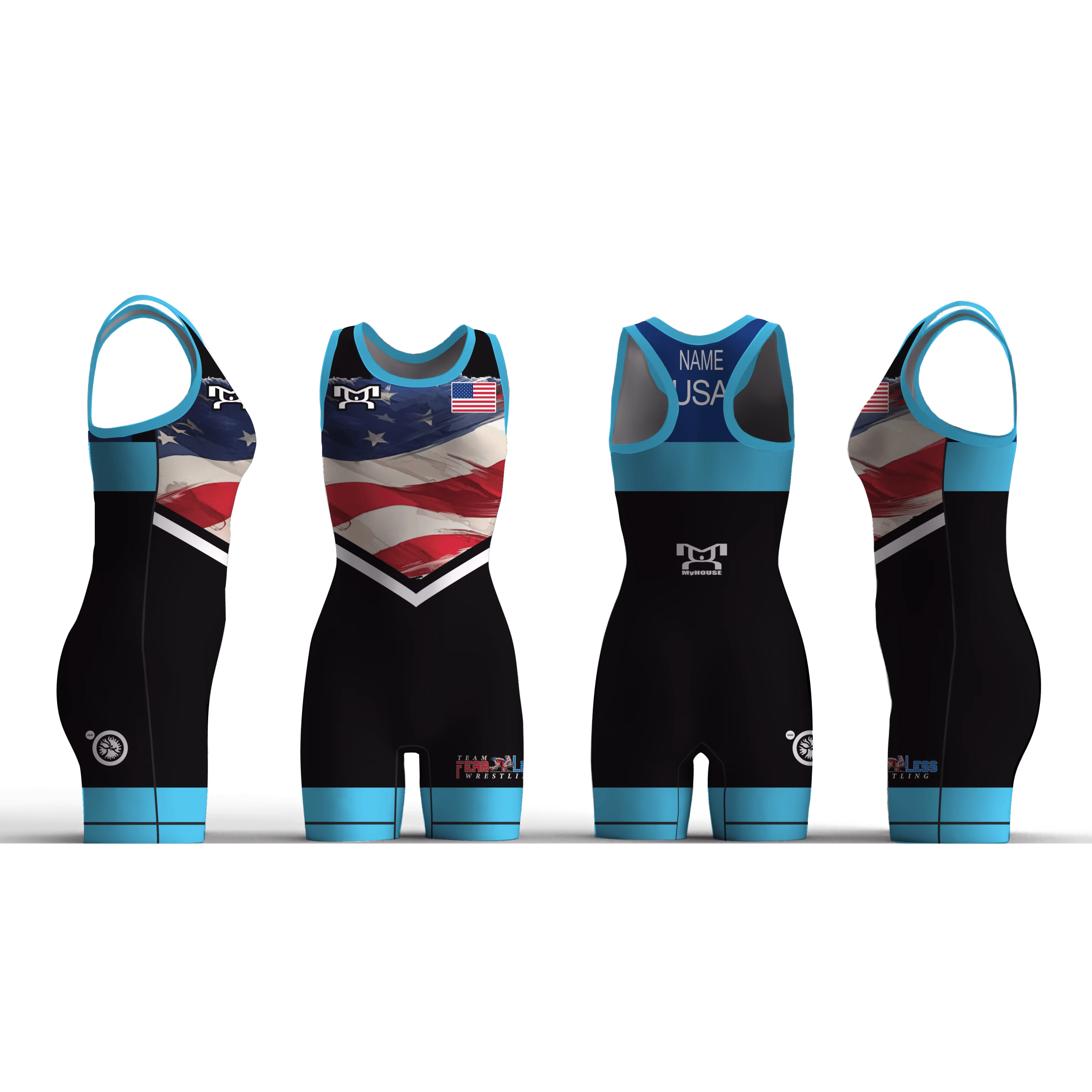 Team Fearless Women's Racerback Singlet