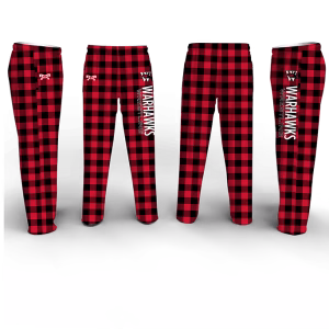 Warhawks Wrestling Club Poly Fleece Pajama Pants 2026