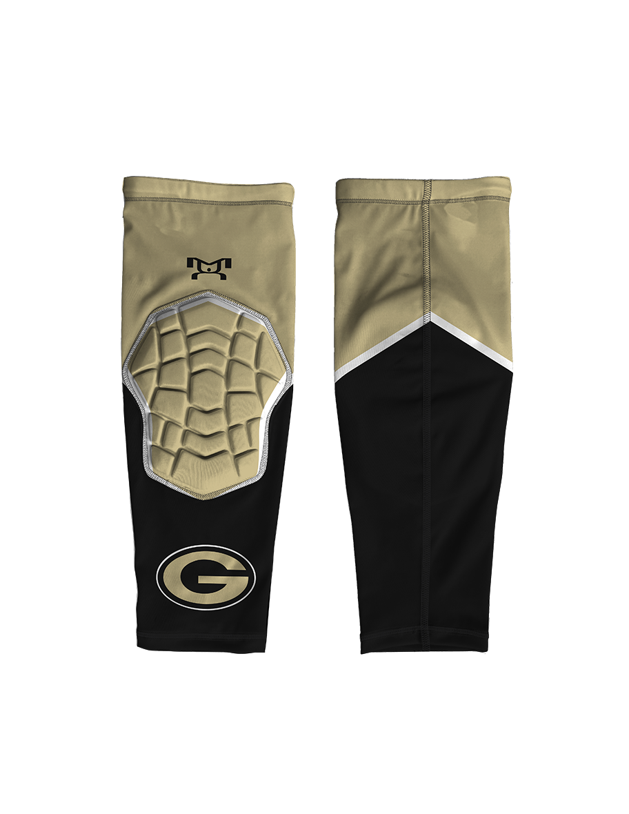 Gateway Jr Wrestling Vegas Gold G Padded Knee Sleeve