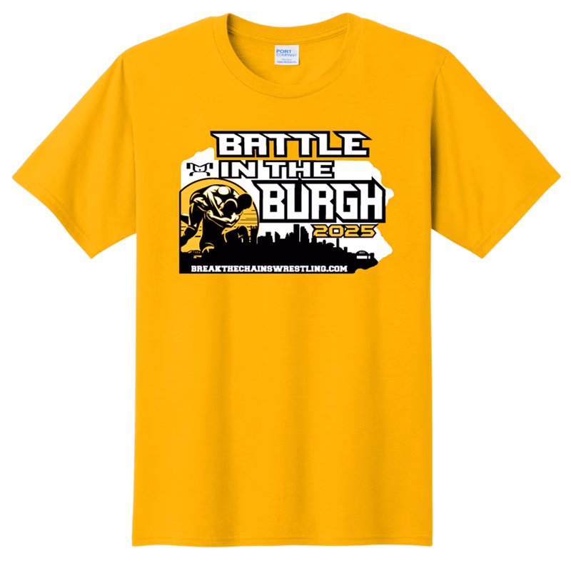 Battle in the Burgh 2025 Heat Press Short Sleeve T-Shirt