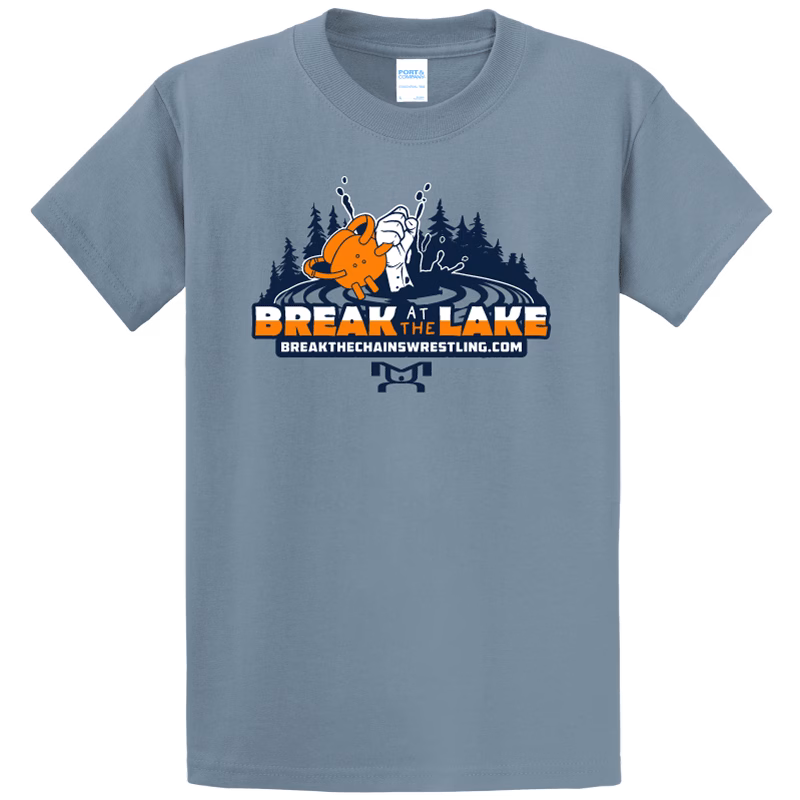 Break at the Lake Heat Press Short Sleeve T-Shirt