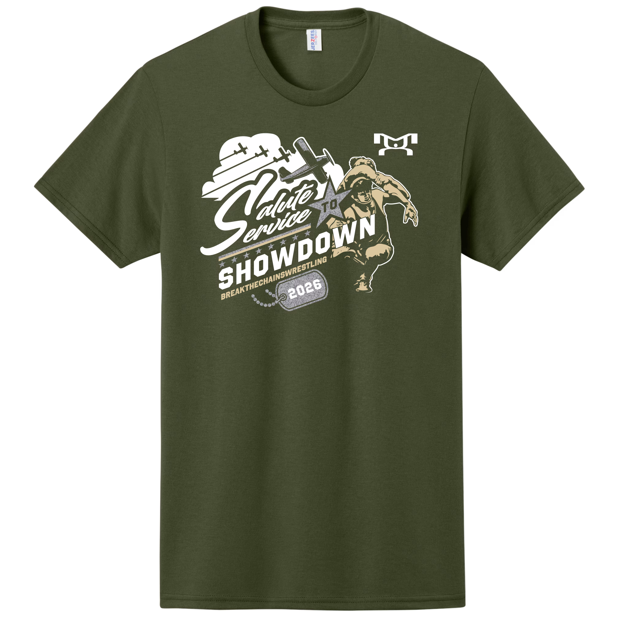 Salute to Service Heat Press Short Sleeve T-Shirt