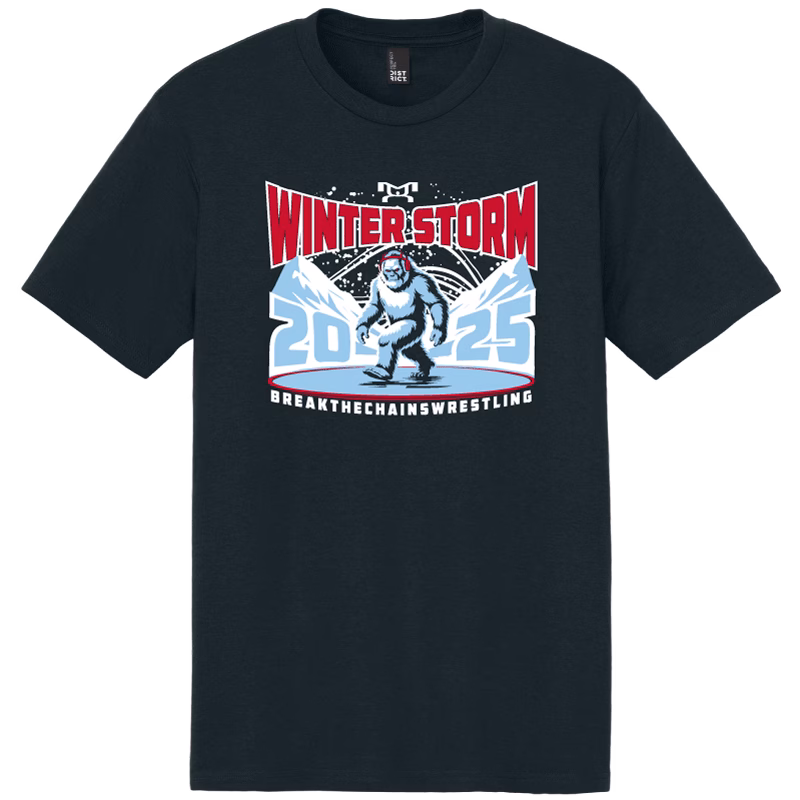 Winter Storm 2025 Heat Press Short Sleeve T-Shirt