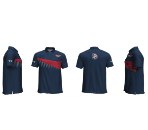BTS Stars & Stripes Tournament Men's Custom Polo