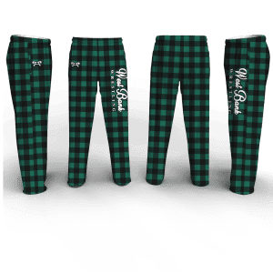 Eagle wrestling Academy Green Poly Fleece Pajama Pants