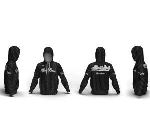 Eagle wrestling Academy Custom Unisex Sublimated Hoodie