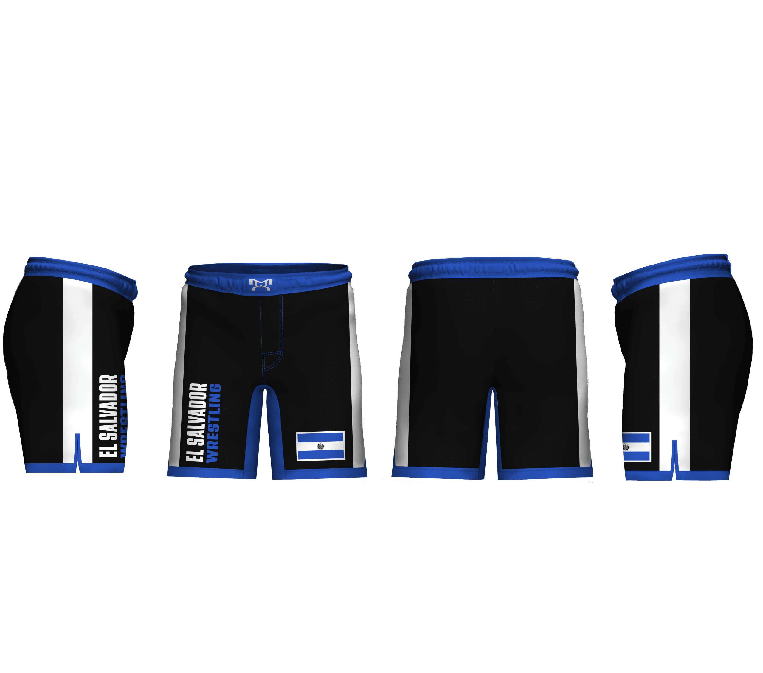 El Salvador Men's 9" Fight Short