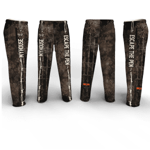 2026 Locked In Escape The Pen Poly Fleece Pajama Pants