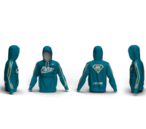 Elite Athletic Club Blue 2026 Elite Sublimated Hoodie