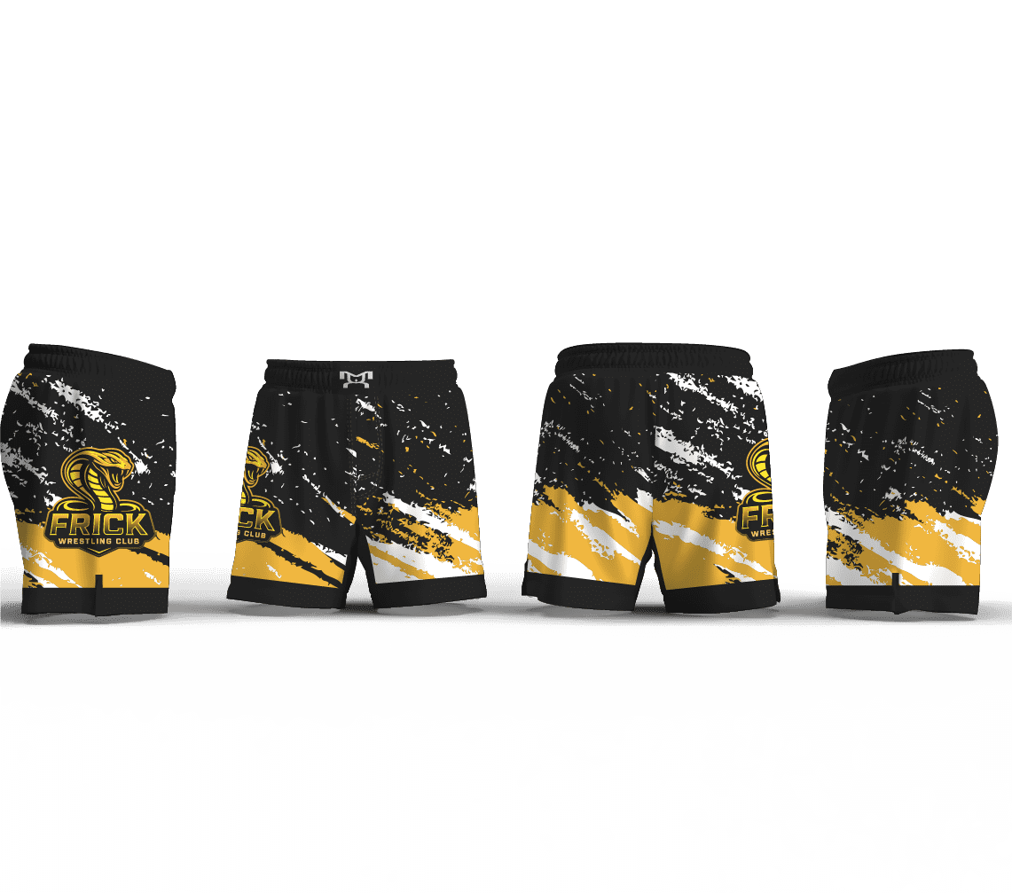 Frick Bros Wrestling Men's 6" Fight Short