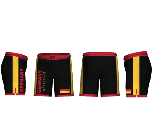 Germany China Men's 9" Fight Short