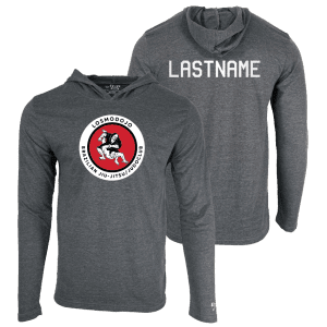 Los Mo Dojo Custom Heat Press Long Sleeve Hoodie T-Shirt