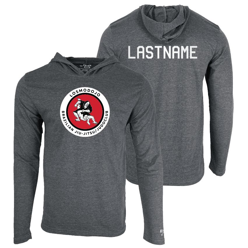 Los Mo Dojo Custom Heat Press Long Sleeve Hoodie T-Shirt