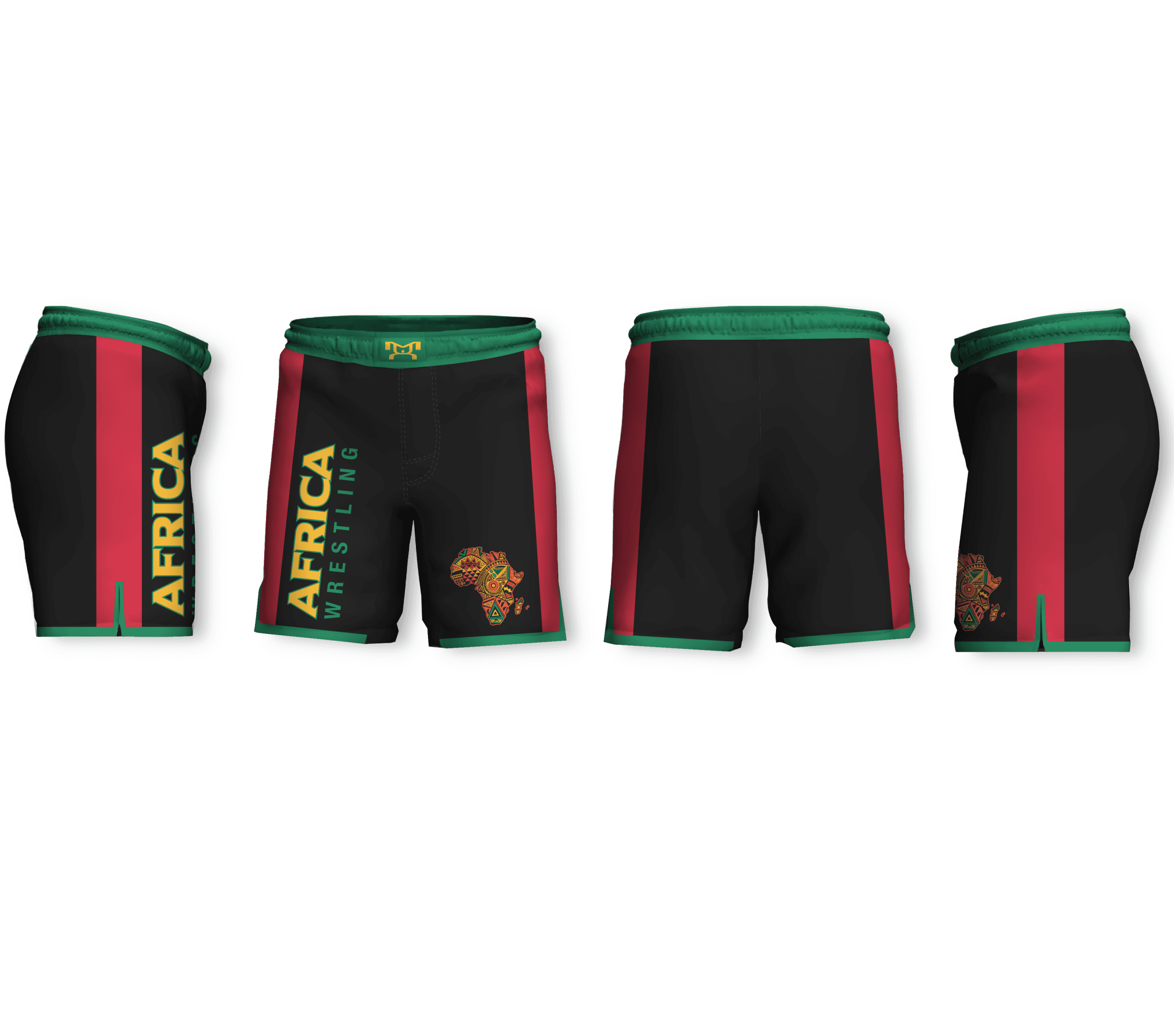 Africa Men's 9" Fight Short