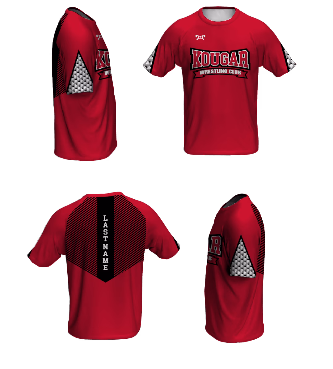 Kougar Wrestling Club Loose Short Sleeve Dri-Fit
