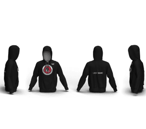 Los Mo Dojo Custom Unisex Sublimated Hoodie