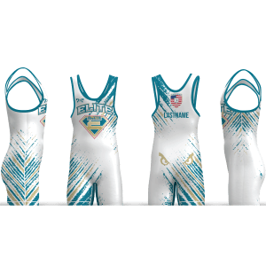 Elite Athletic Club. Teal 2026 Men's Singlet
