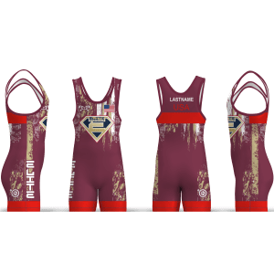 Elite Athletic Club Maroon 2026 Men's Singlet