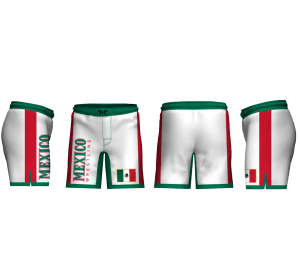 Mexico Men's 9" Fight Short