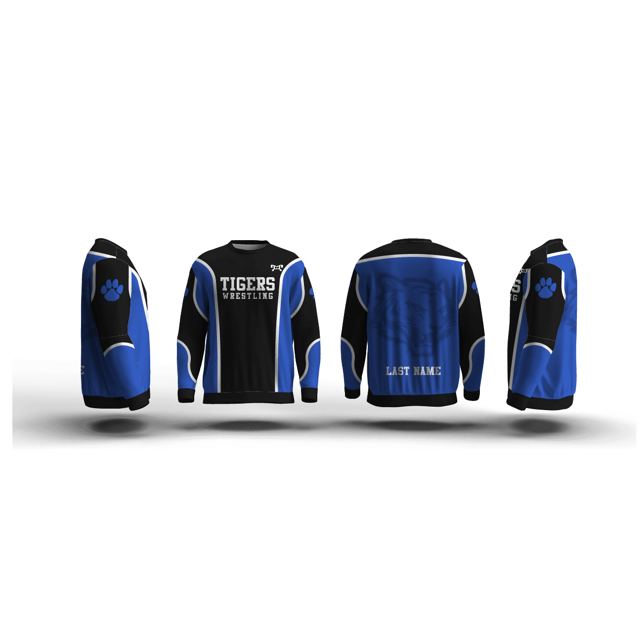 Princeton High school WV Elite Sublimated Crewneck