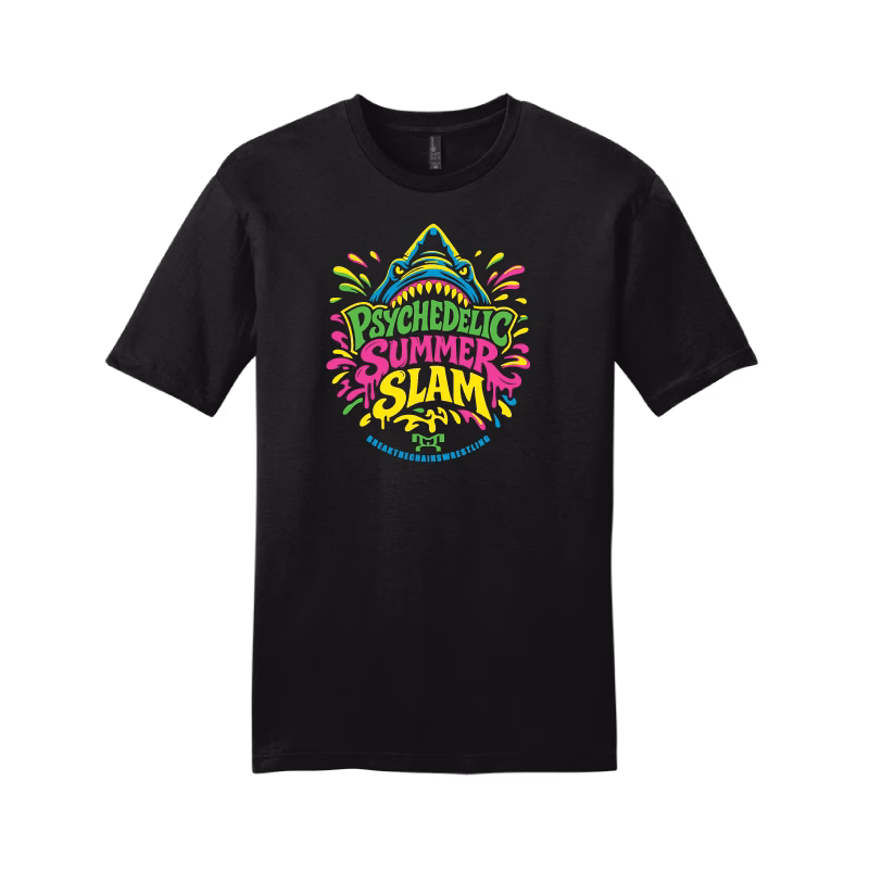 2026 Psychedelic Summer Slam Heat Press Short Sleeve T-Shirt