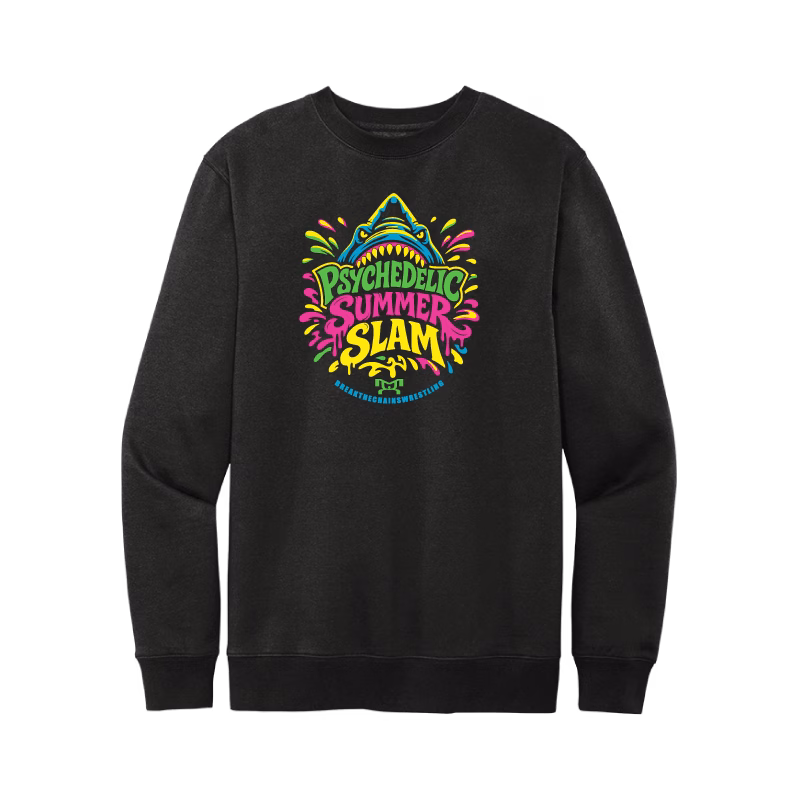 2026 Psychedelic Summer Slam Heat Press Crewneck