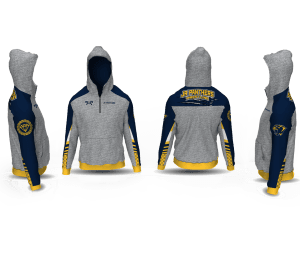 Round Lake Jr Panthers Triumph Quarter Zip Hoodie