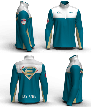 Elite Athletic Club Men's Mid-Weight Custom Quarter Zip