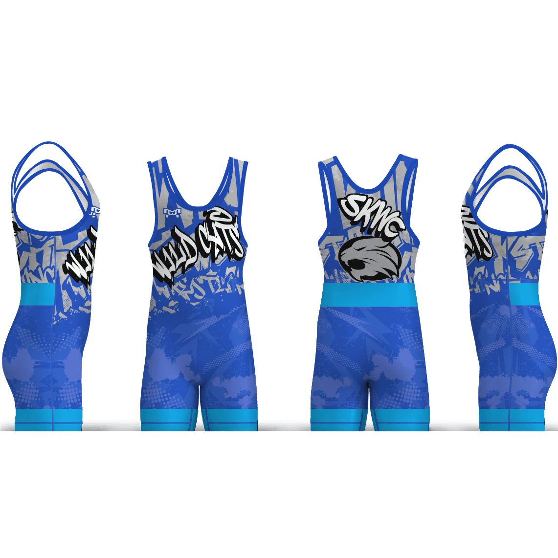 Spring Klein Blue Men's Singlet