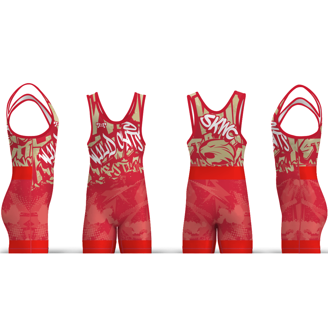 Spring Klein Red Men's Singlet