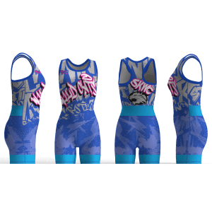 Spring Klein Blue Women's Racerback Singlet