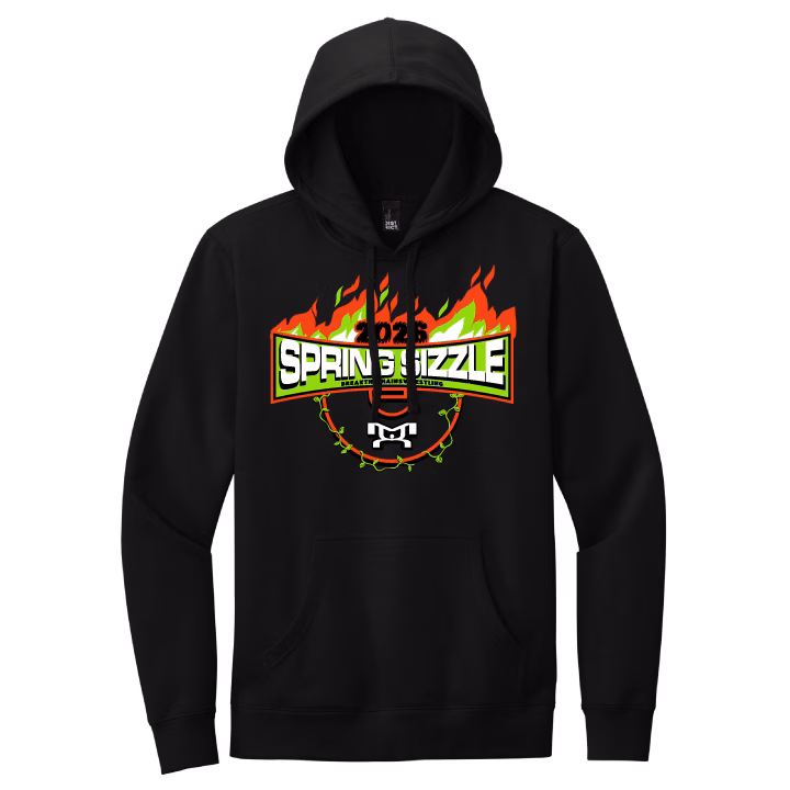 Spring Sizzle 2026 Heat Press Black Hoodie