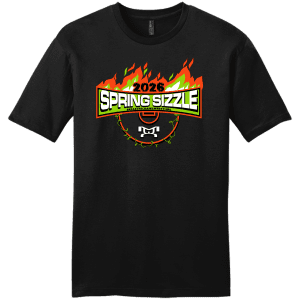 Spring Sizzle 2026 Heat Press Short Sleeve T-Shirt - Black
