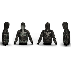 2026 Locked In Escape The Pen Unisex Sublimated Hoodie